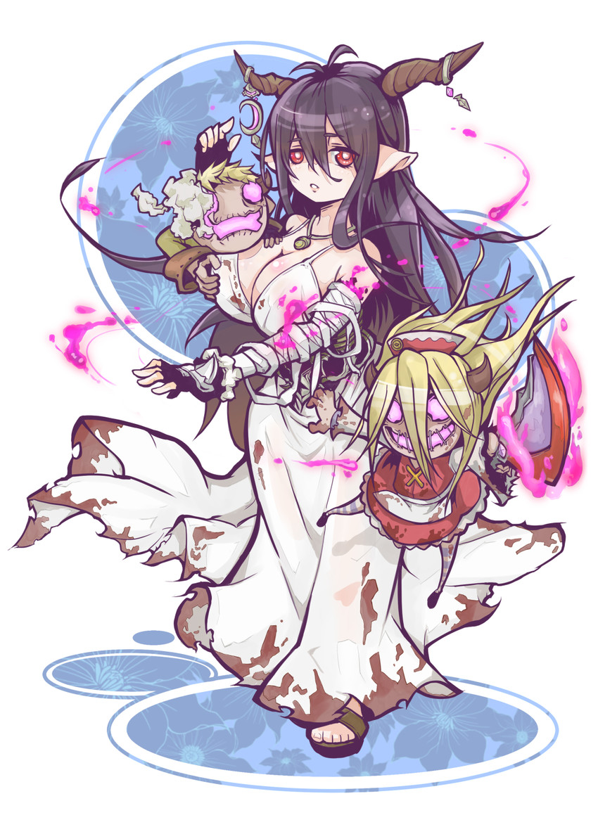 danua, gretel, and hansel (granblue fantasy) drawn by hachimae_nana