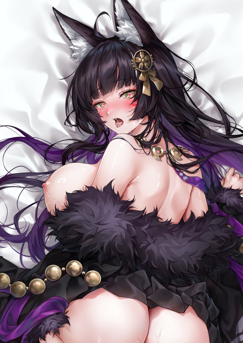 musashi (azur lane) drawn by rei_kun