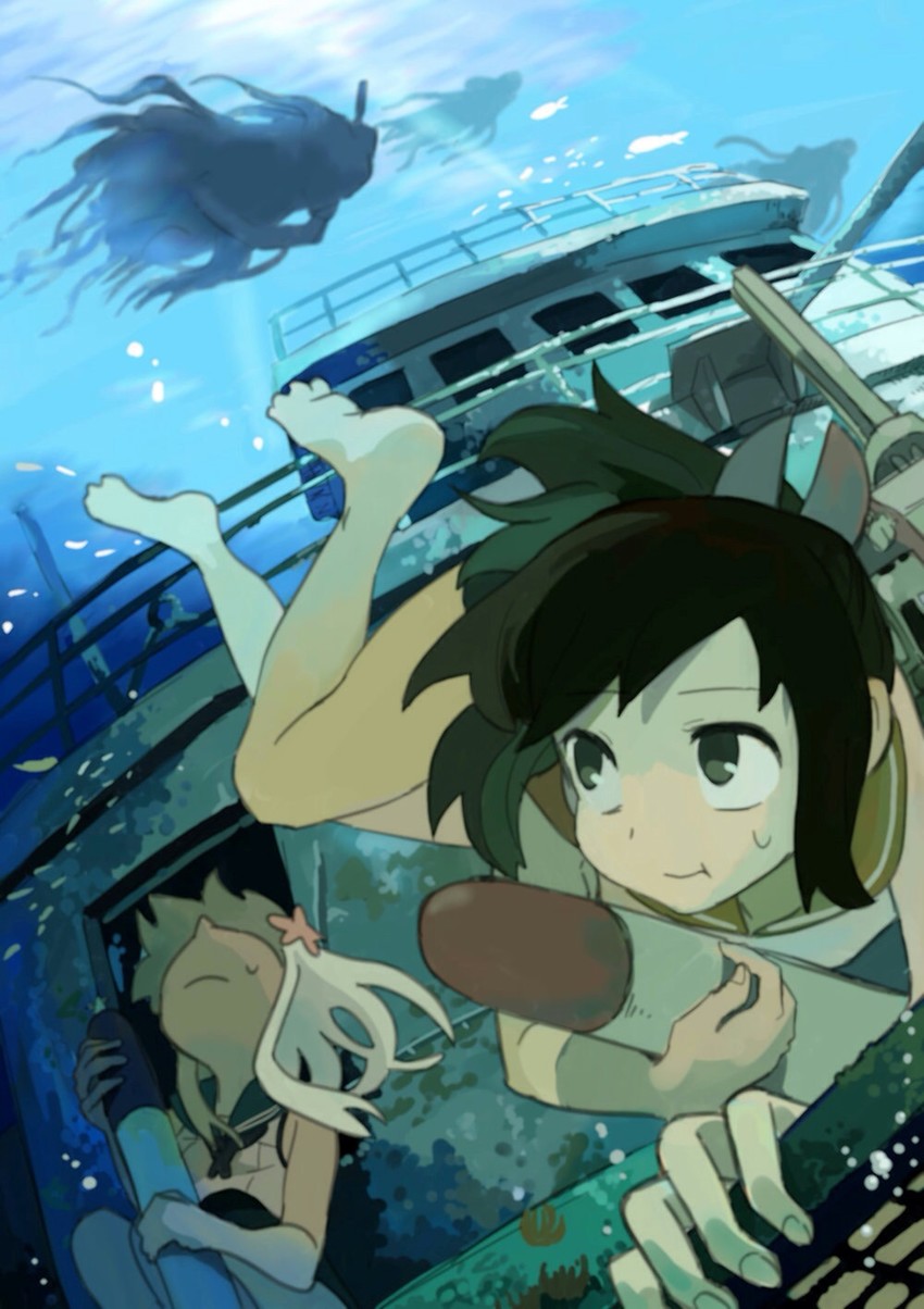 ro-500 and i-401 (kantai collection) drawn by tadano_natsu
