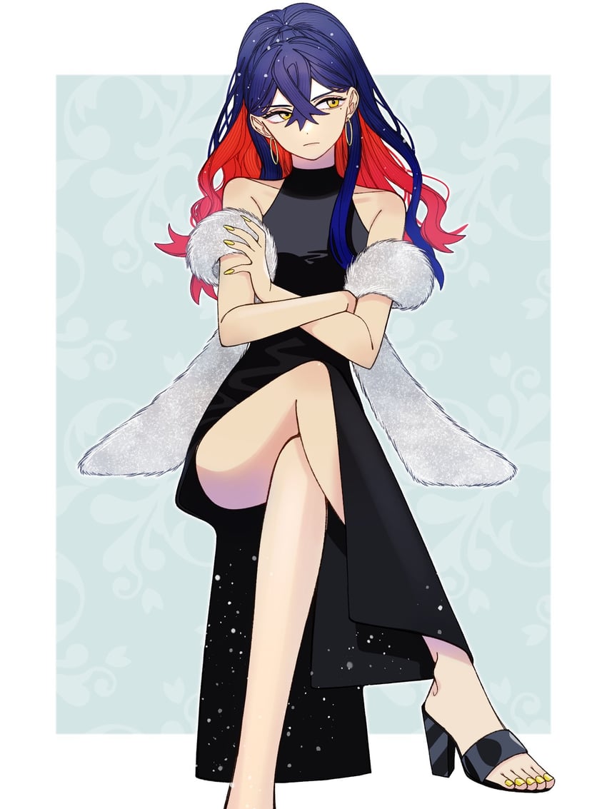 carmine (pokemon and 1 more) drawn by kana_(kanna_runa0620)