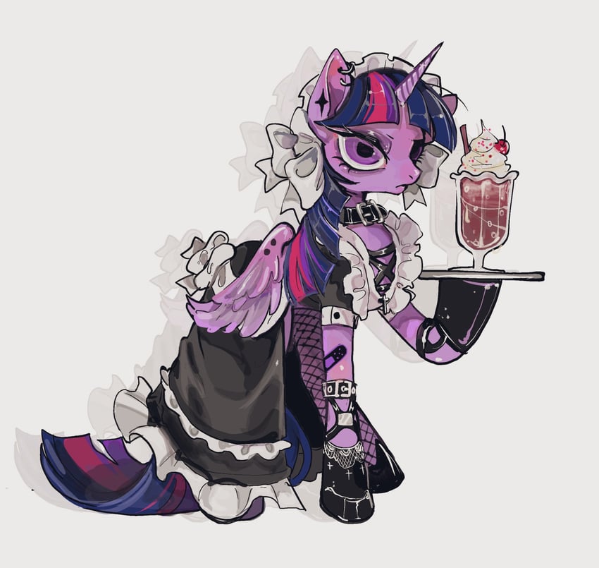 twilight sparkle (my little pony and 1 more) drawn by amatou_akuma
