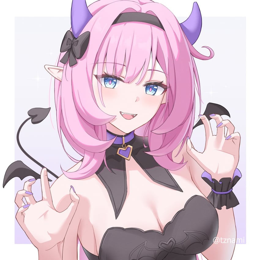 elysia (honkai and 1 more) drawn by nami_(tznami)