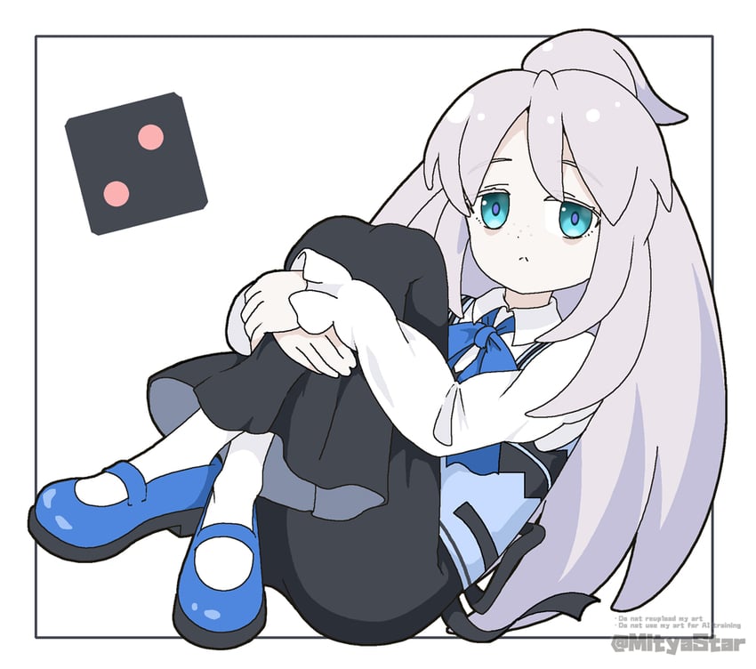 kafuu chino and deux murasame (gundam and 2 more) drawn by mitya