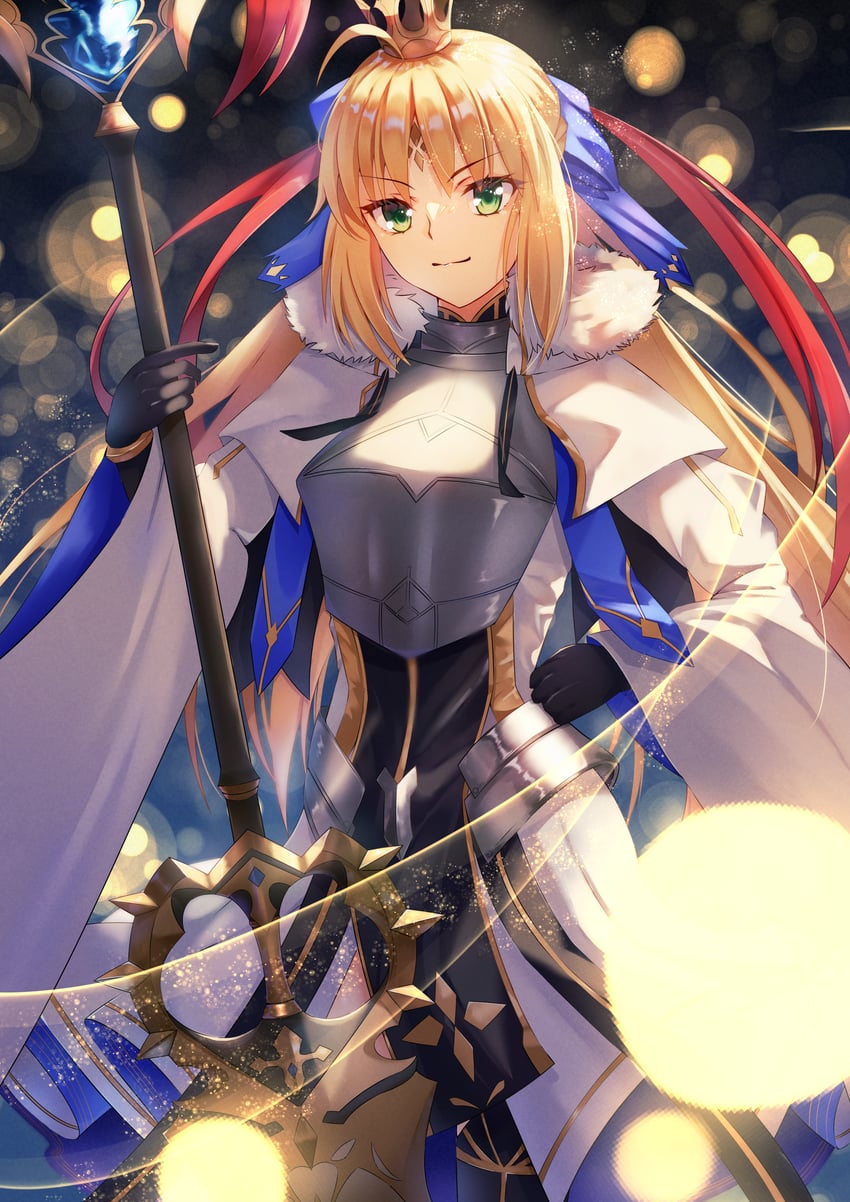 artoria pendragon and artoria caster (fate and 1 more) drawn by one_heart1201