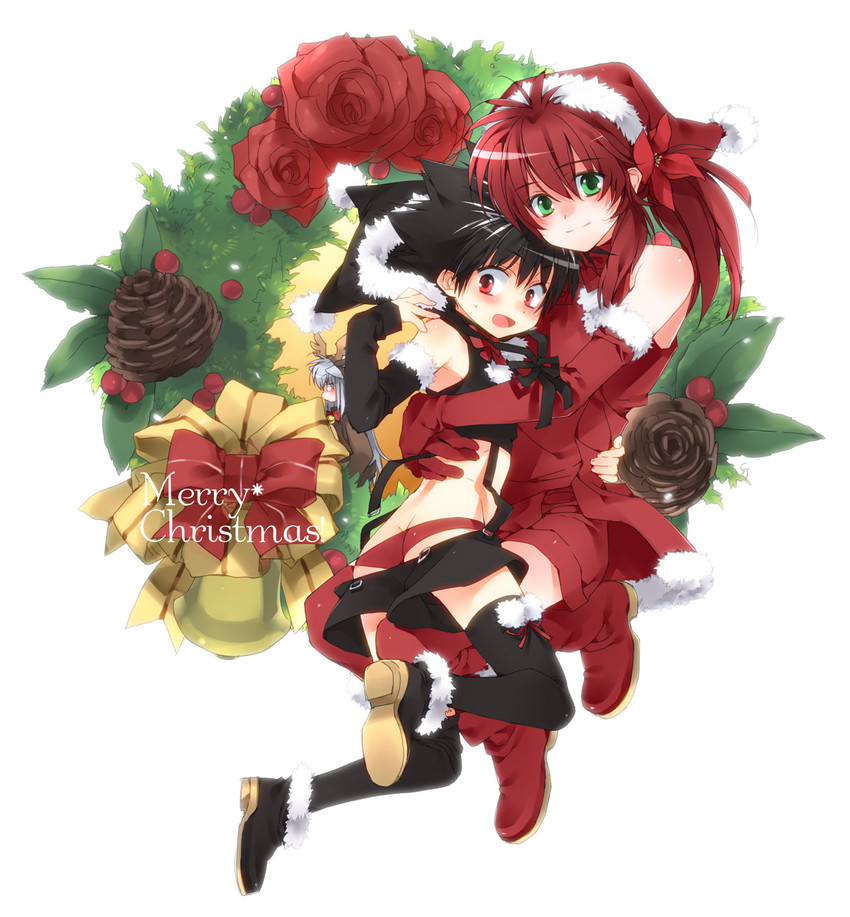 kurama and hiei (yu yu hakusho) drawn by toujou_sakana