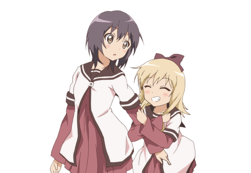 toshinou kyouko and funami yui (yuruyuri) drawn by kashiopea