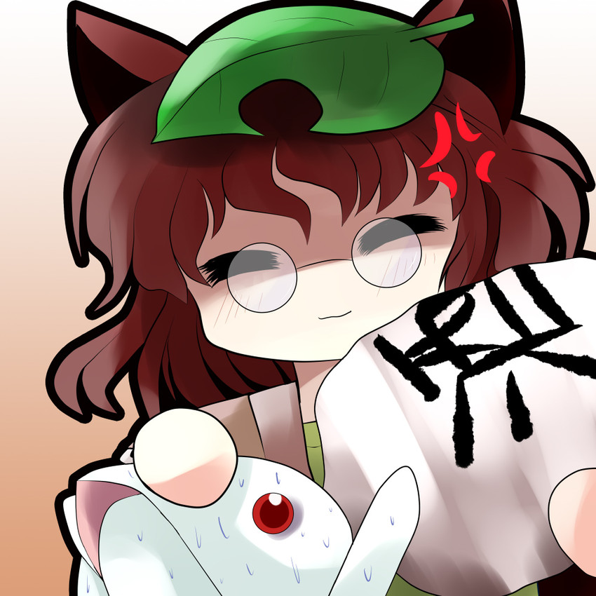 kyubey and futatsuiwa mamizou (touhou and 1 more) drawn by yume_shokunin
