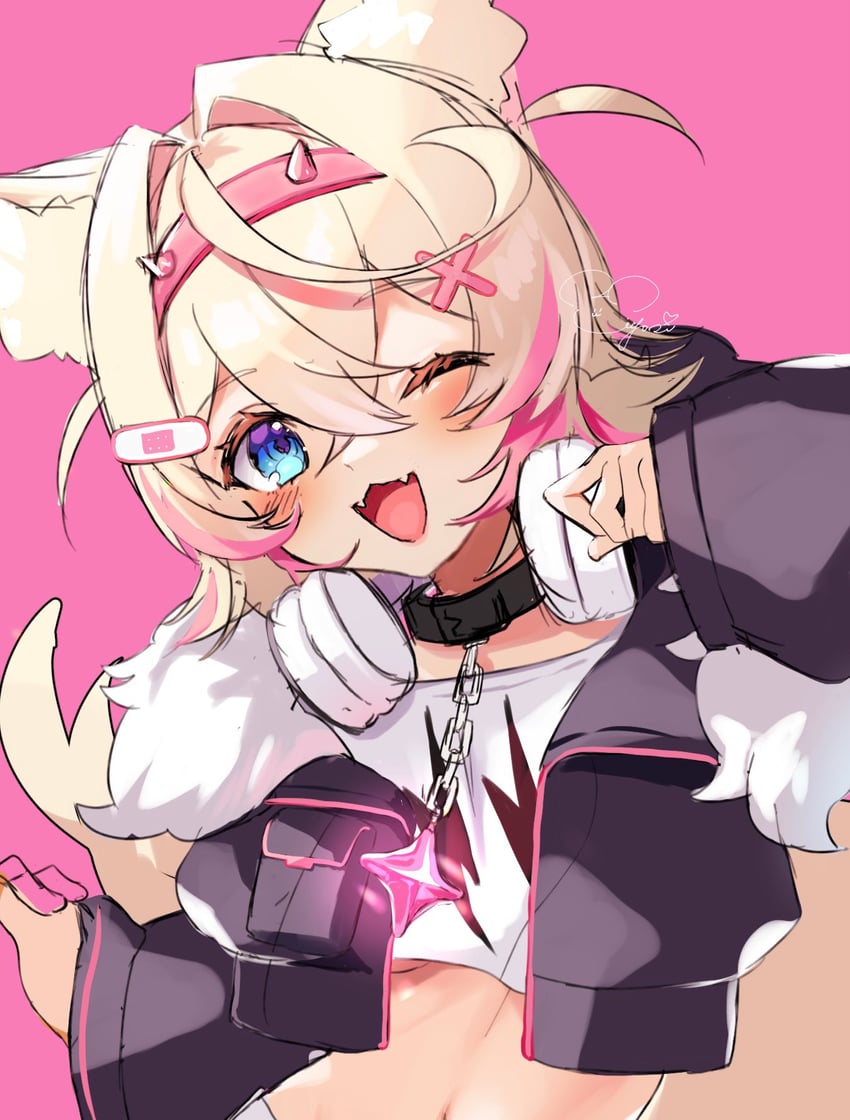 mococo abyssgard (hololive and 1 more) drawn by haruhiyo_vvv