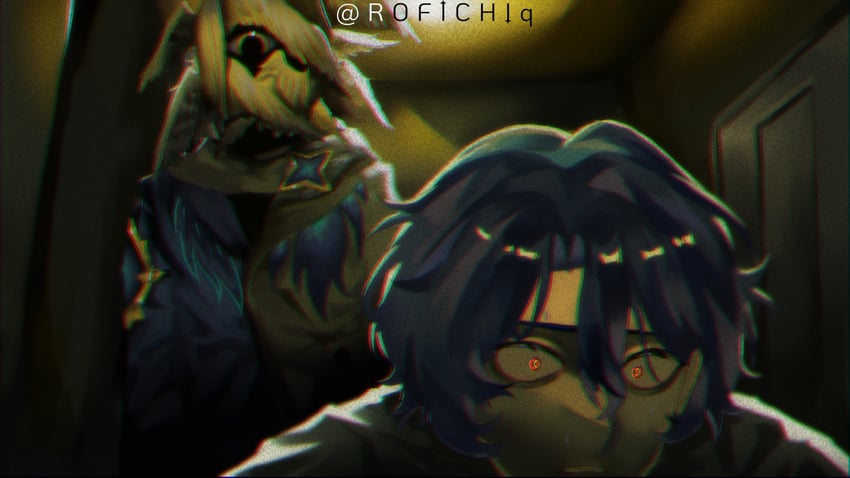 dr. ratio and sunday (honkai and 1 more) drawn by rofichiq
