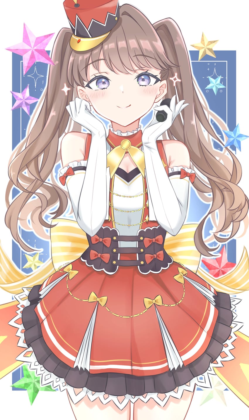 fujishima megumi (love live! and 1 more) drawn by iroha_(nami3)