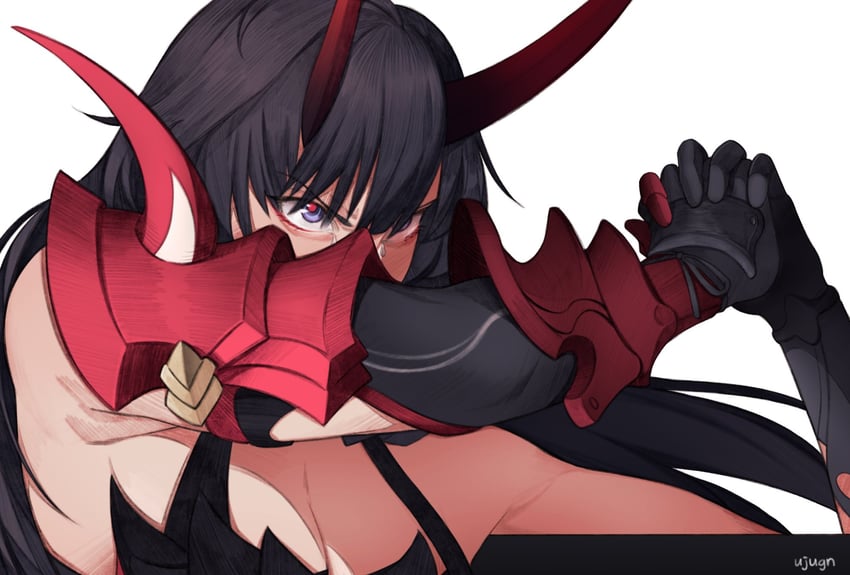 raiden mei (honkai and 2 more) drawn by ujugn