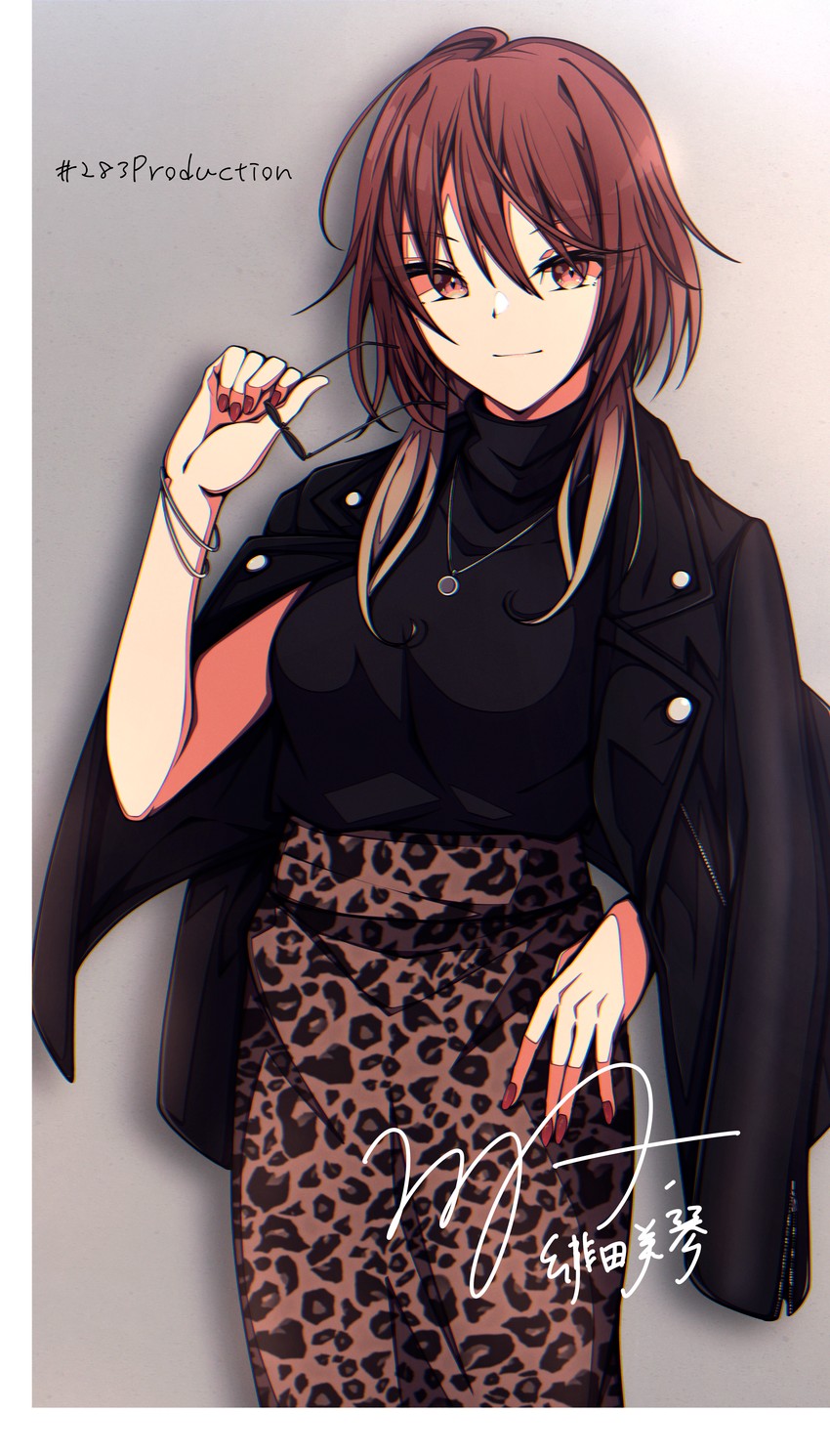aketa mikoto (idolmaster and 1 more) drawn by kakuzatou_(cubesugar03196)