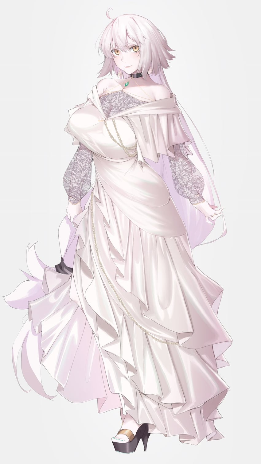 jeanne d'arc alter (fate and 1 more) drawn by ri_o_ne_su