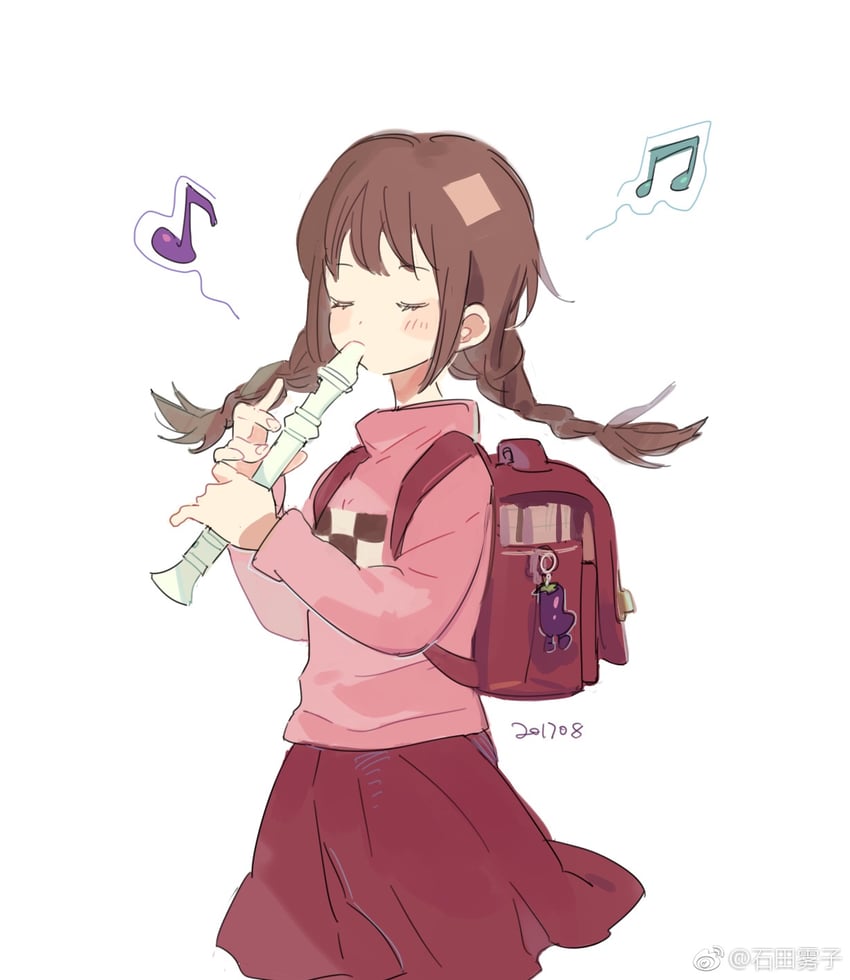 madotsuki (yume nikki and 1 more) drawn by iovebly