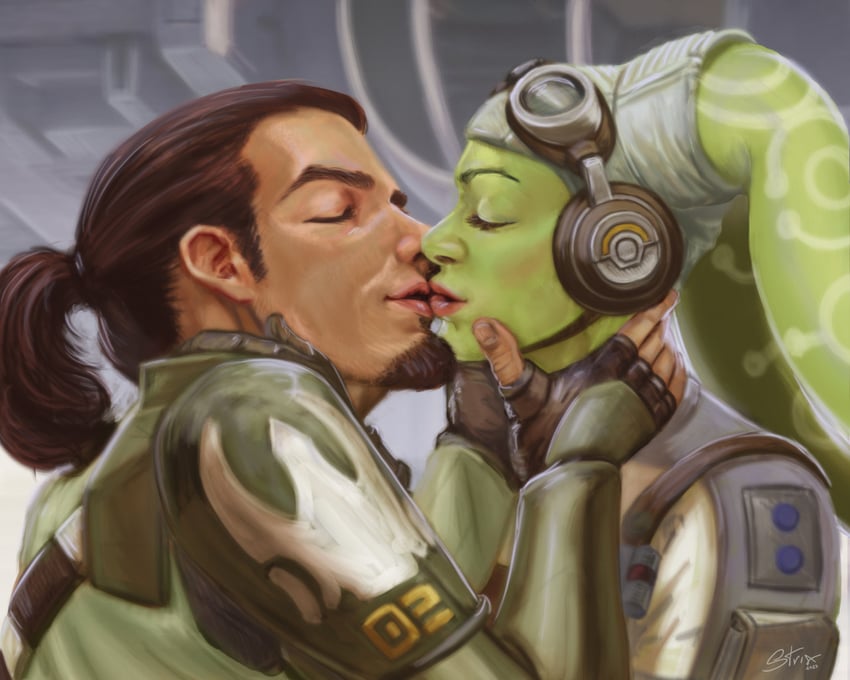 hera syndulla and kanan jarrus (star wars and 1 more) drawn by smmarenco