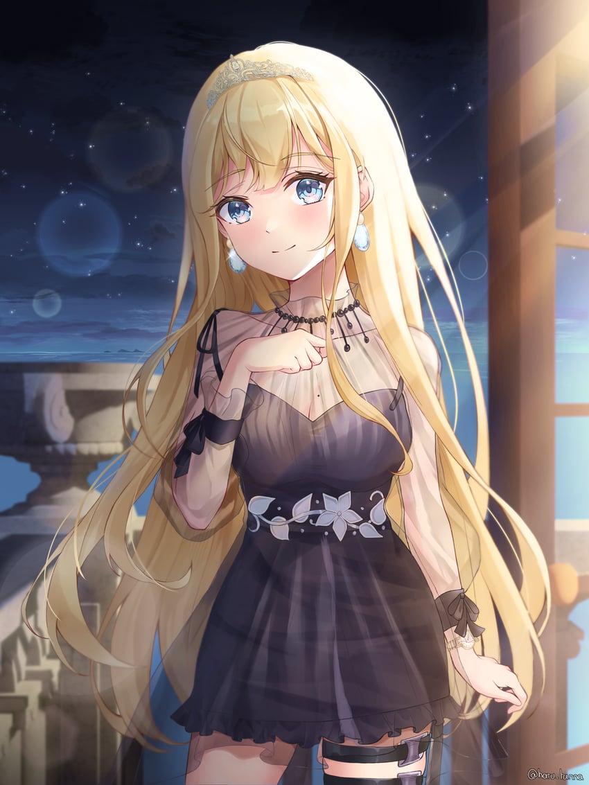 watson amelia (hololive and 1 more) drawn by harukix