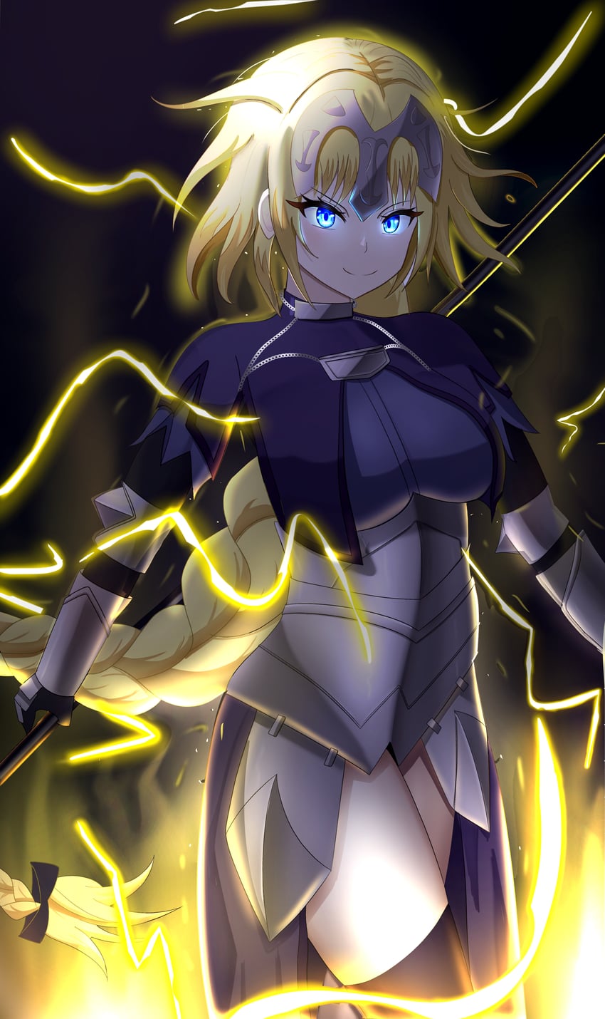 jeanne d'arc (fate and 2 more) drawn by yissou_art
