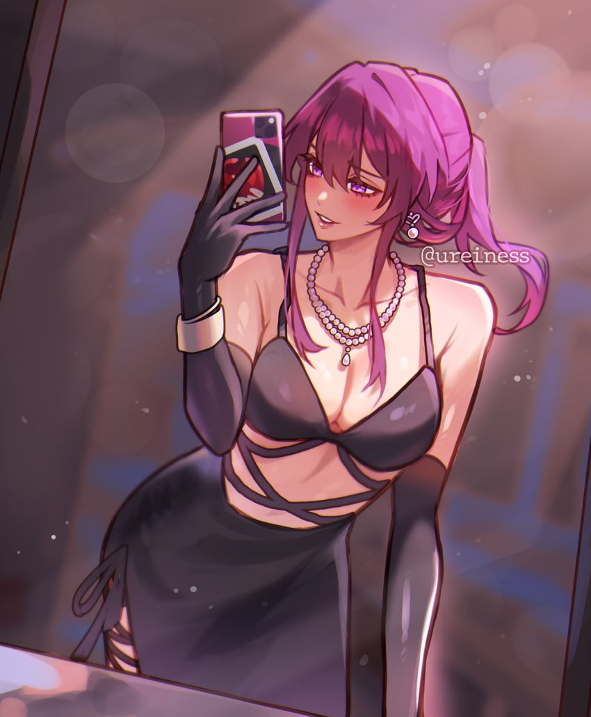 kafka (honkai and 1 more) drawn by reiness_(ureiness)