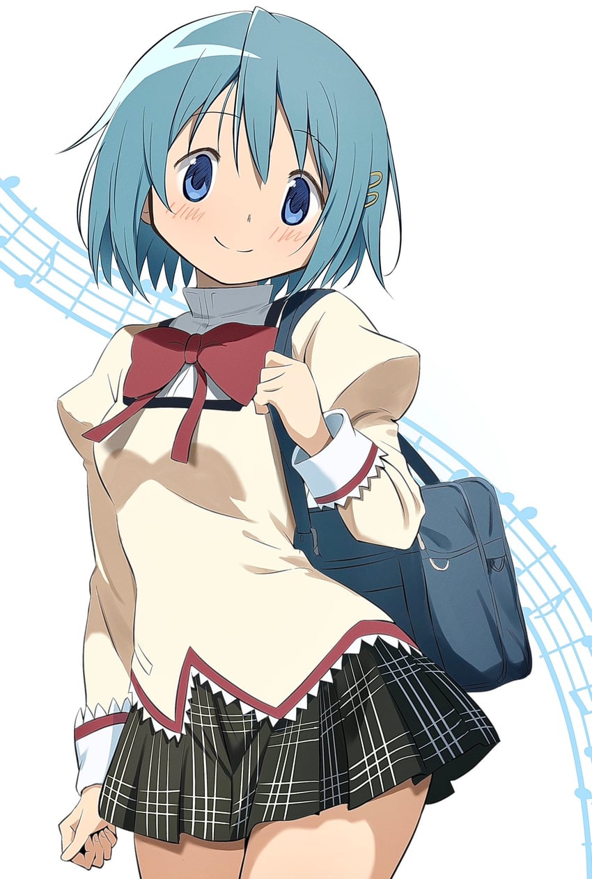 miki sayaka (mahou shoujo madoka magica) drawn by nagare_(flow)