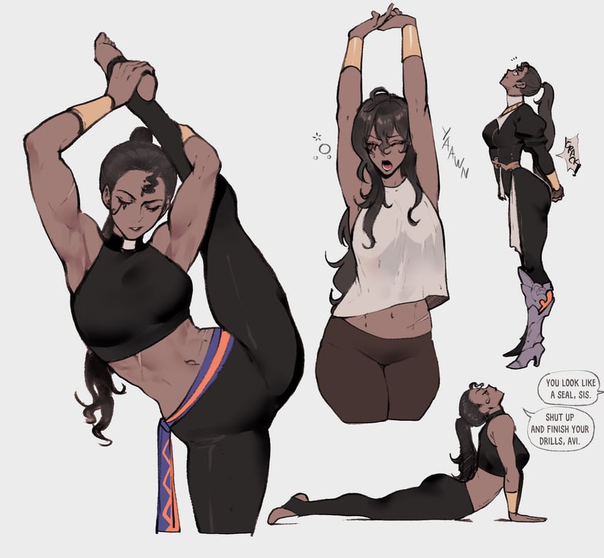 adam (original and 1 more) drawn by nyantcha