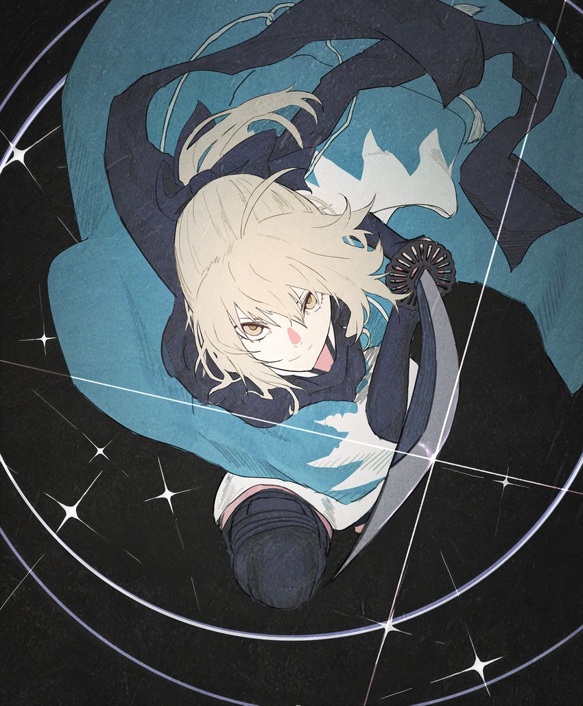 okita souji (fate and 2 more) drawn by uni_(urakihs2)
