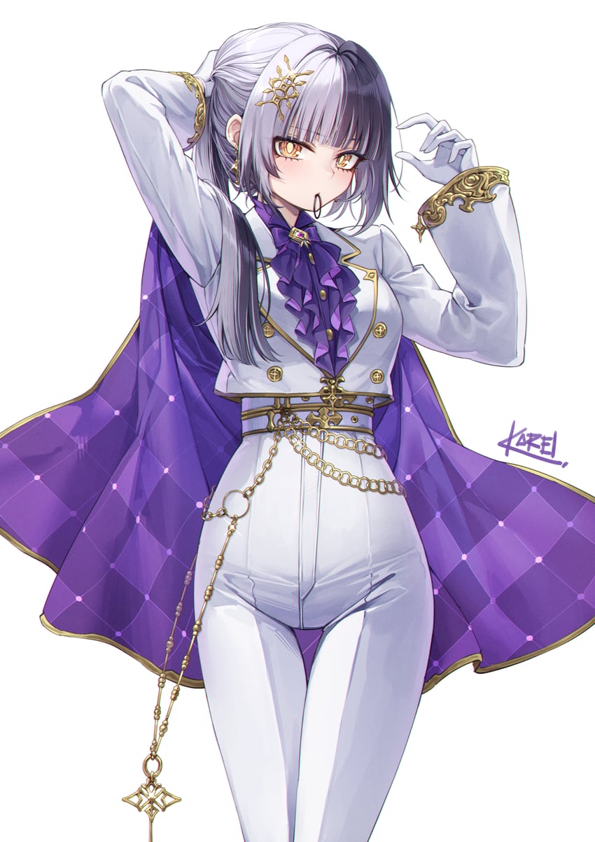 shiori novella (hololive and 1 more) drawn by curry_bowl