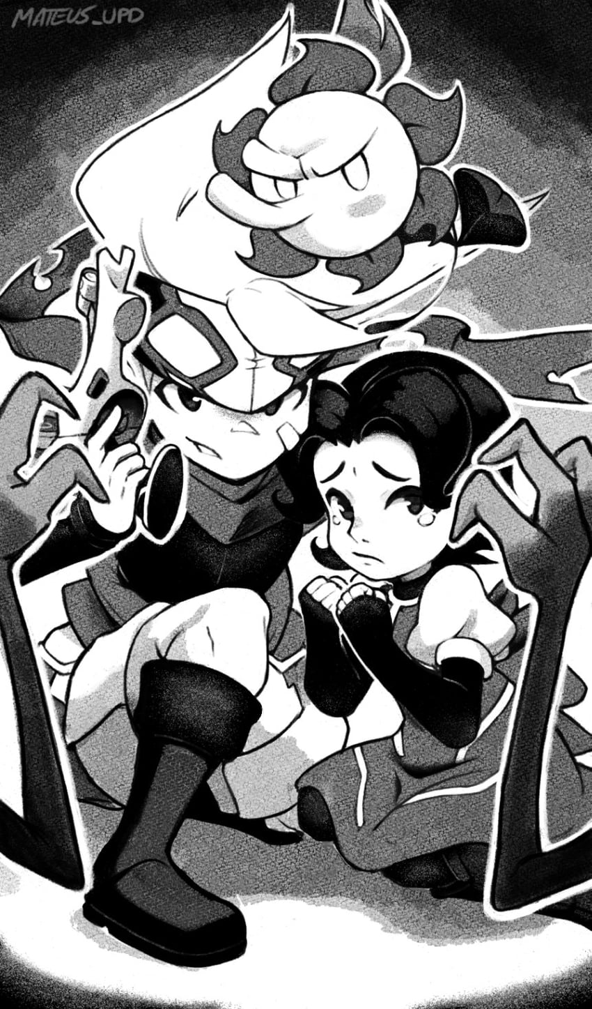 django, otenko, and lita (original) drawn by mateus_upd