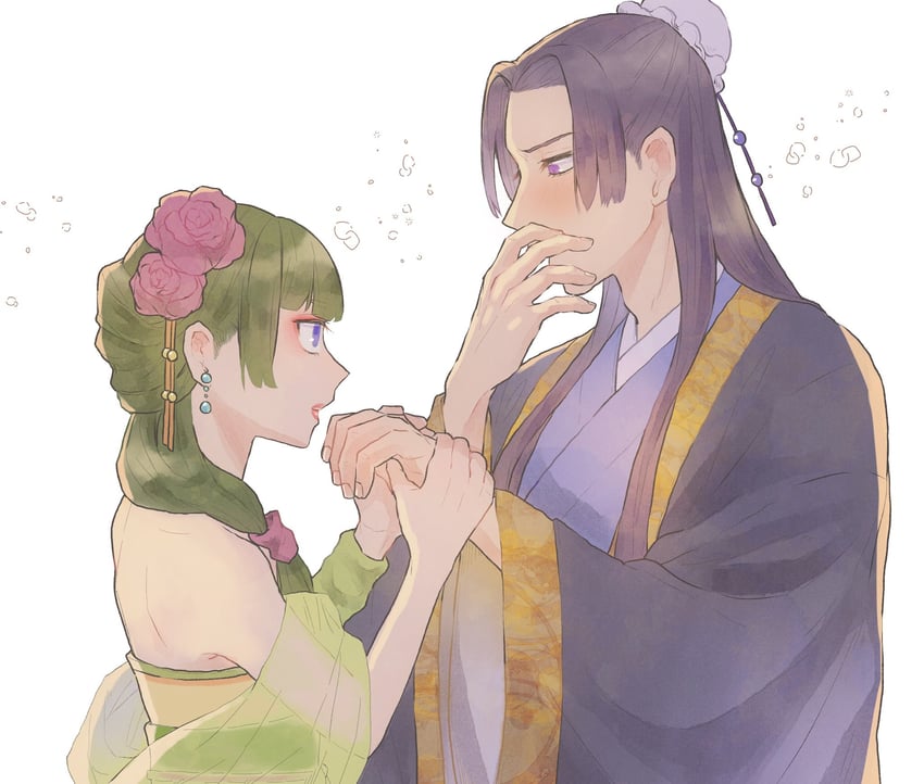 maomao and jinshi (kusuriya no hitorigoto) drawn by mu6_to10