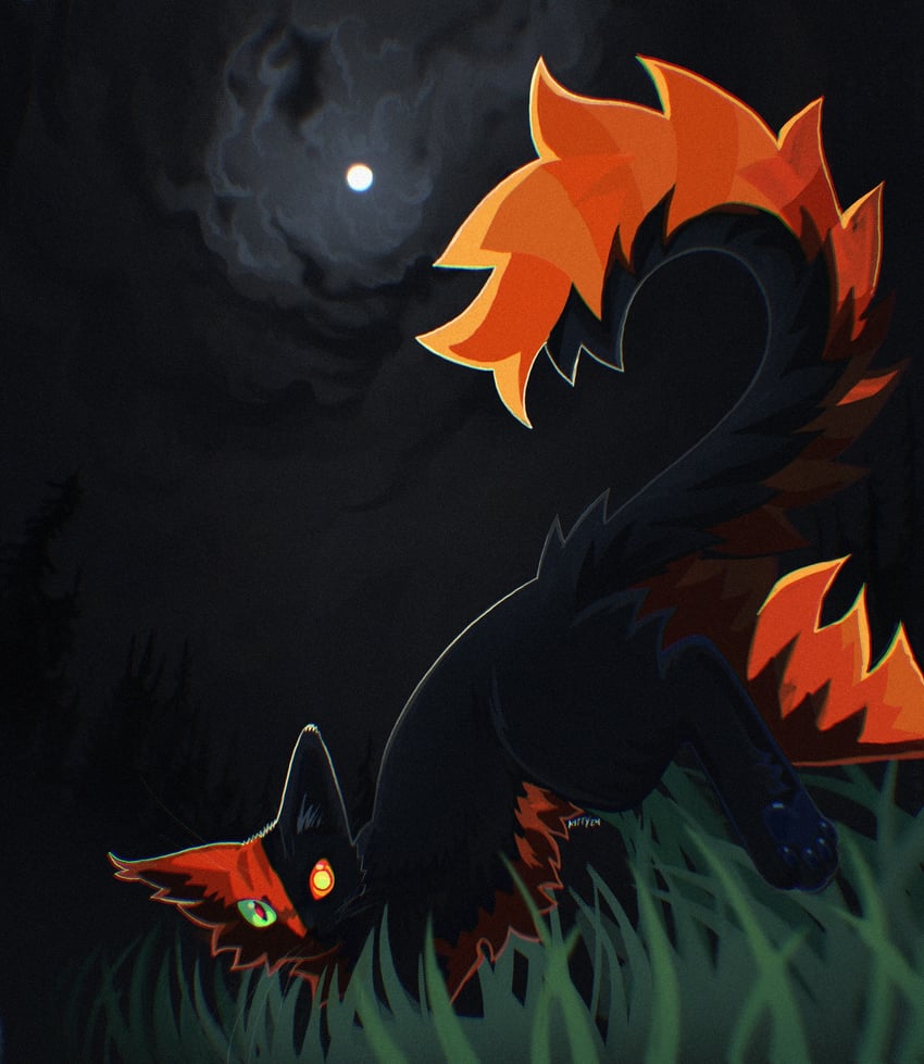 moonpaw (warrior cats and 1 more) drawn by kitty_(fernwhisker)