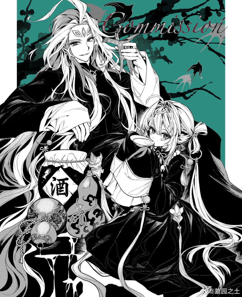 shi huang di (fate and 1 more) drawn by tuko