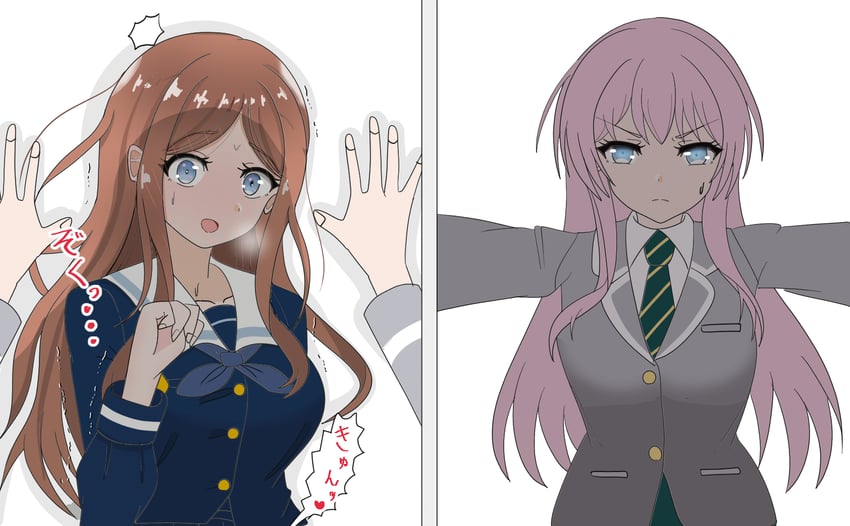 chihaya anon and nagasaki soyo (bang dream! and 1 more) drawn by edimaatto