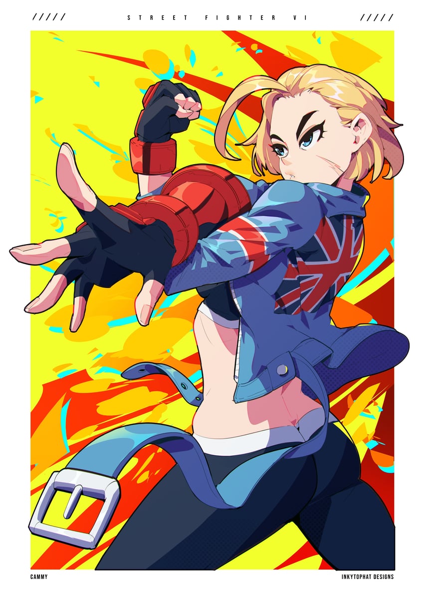 cammy white (street fighter and 1 more) drawn by inkytophat