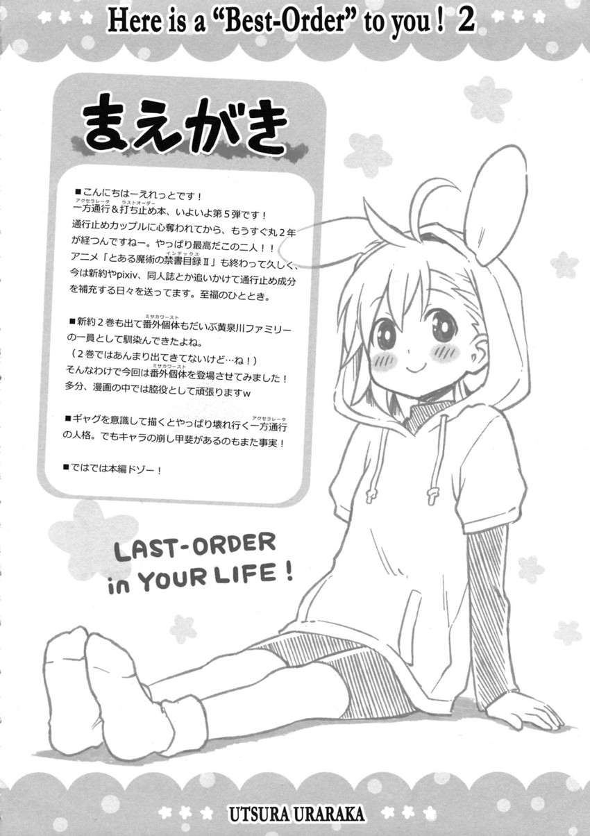 last order (toaru majutsu no index) drawn by eretto