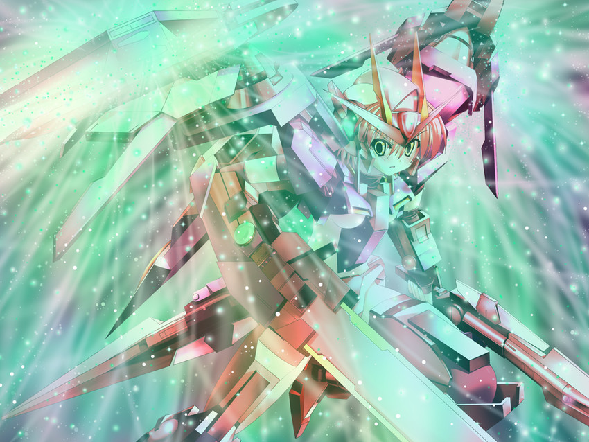 00 raiser (gundam and 1 more) drawn by rappa_(rappaya)