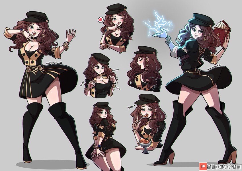 dorothea arnault (fire emblem and 1 more) drawn by kinkymation
