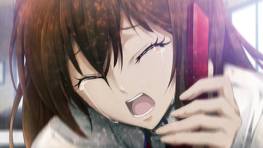 makise kurisu (steins;gate and 1 more) drawn by huke