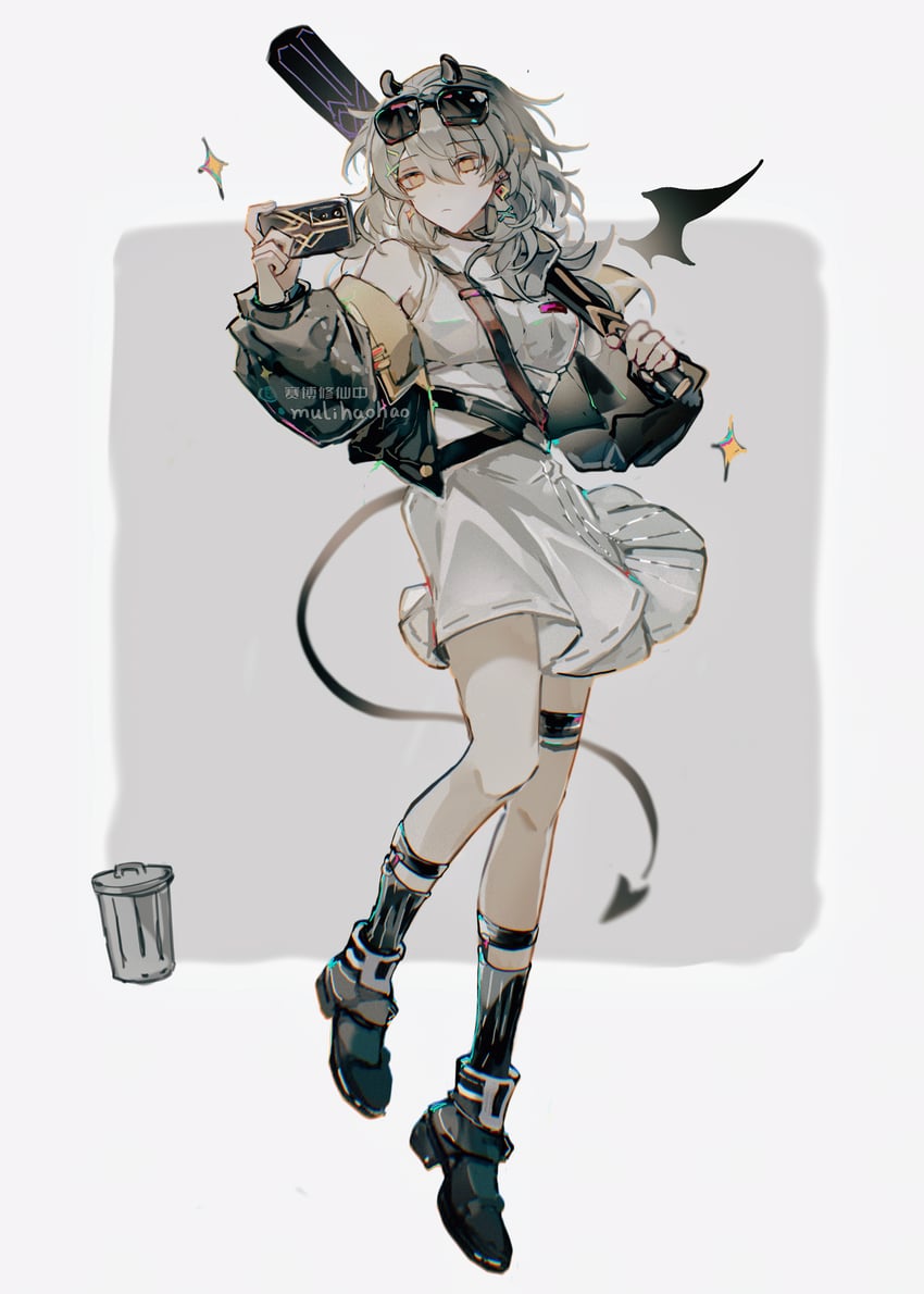 trailblazer and stelle (honkai and 1 more) drawn by mulihaohao