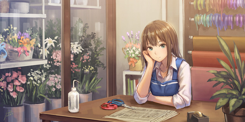 shibuya rin (idolmaster and 1 more) drawn by anbe_yoshirou