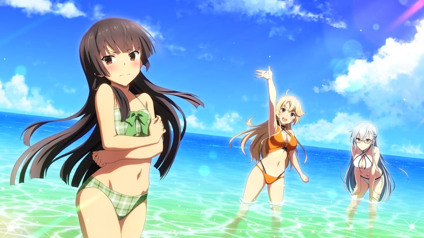 juujou hiyori, kohagura ellen, and kitora mirja (toji no miko and 1 more)