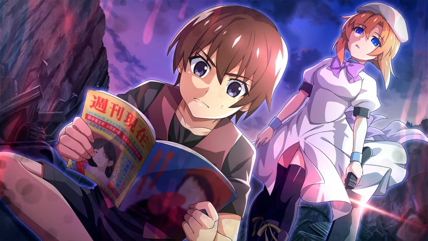 ryuuguu rena and maebara keiichi (higurashi no naku koro ni and 1 more)