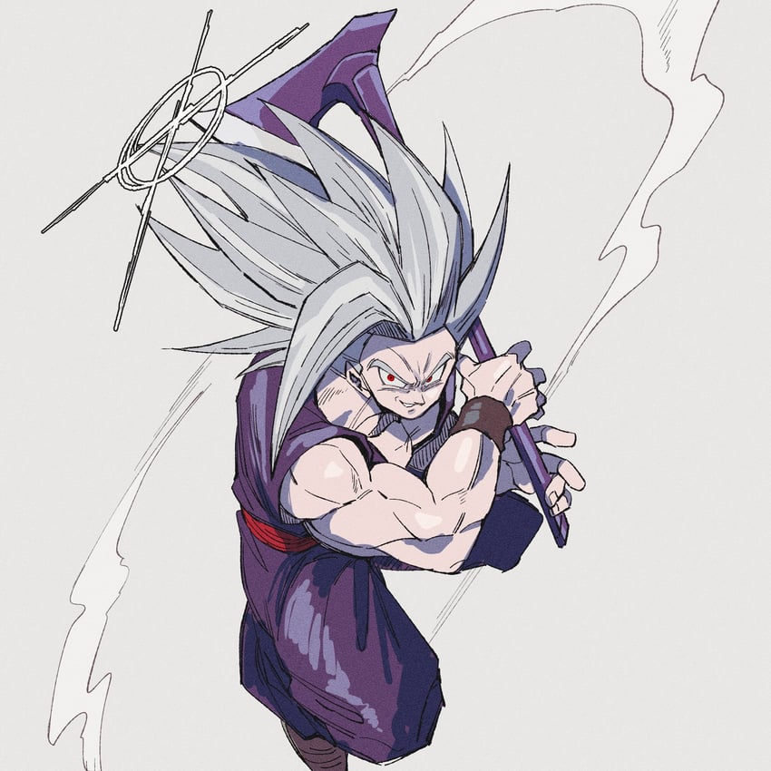 son gohan and gohan beast (dragon ball and 3 more) drawn by living_(nsiring)