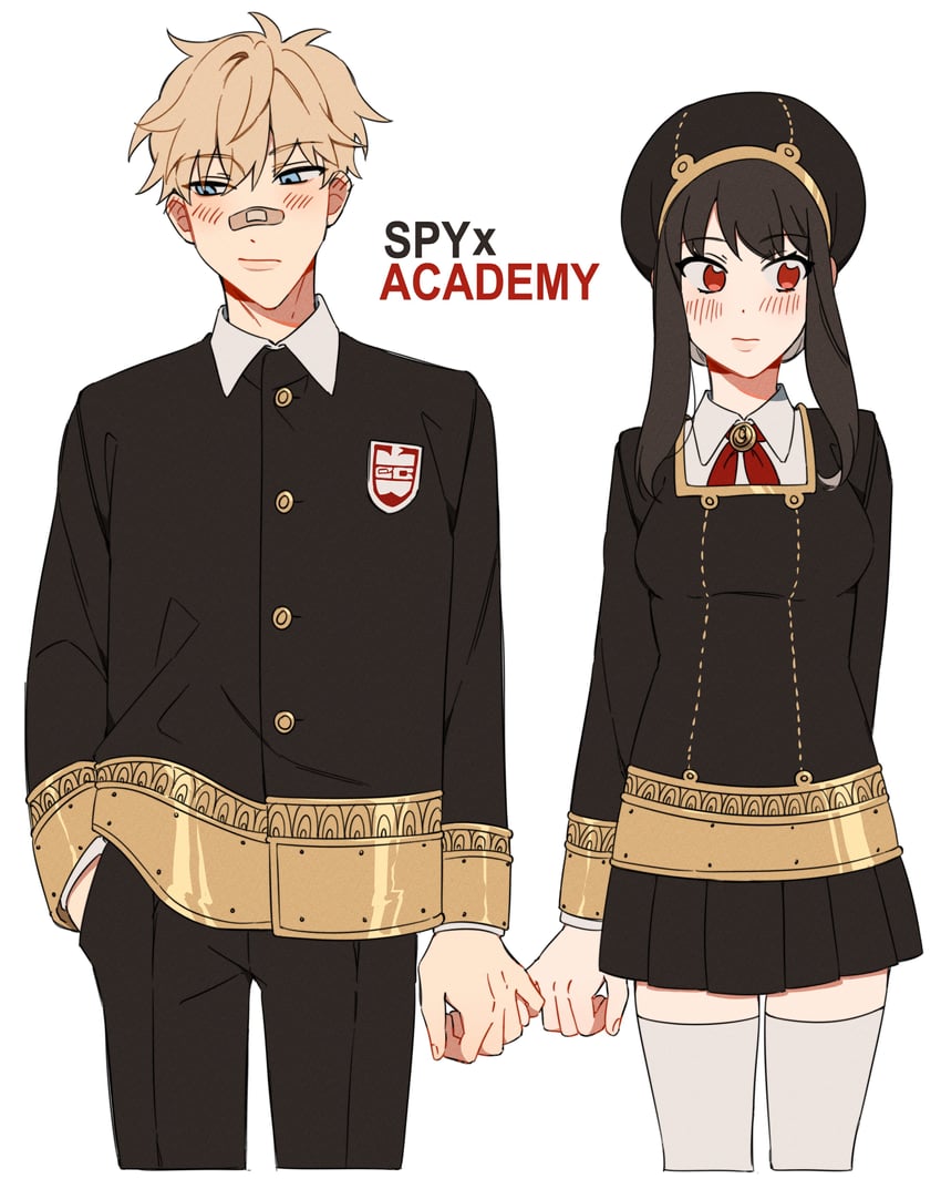yor briar and twilight (spy x family) drawn by majunjuu