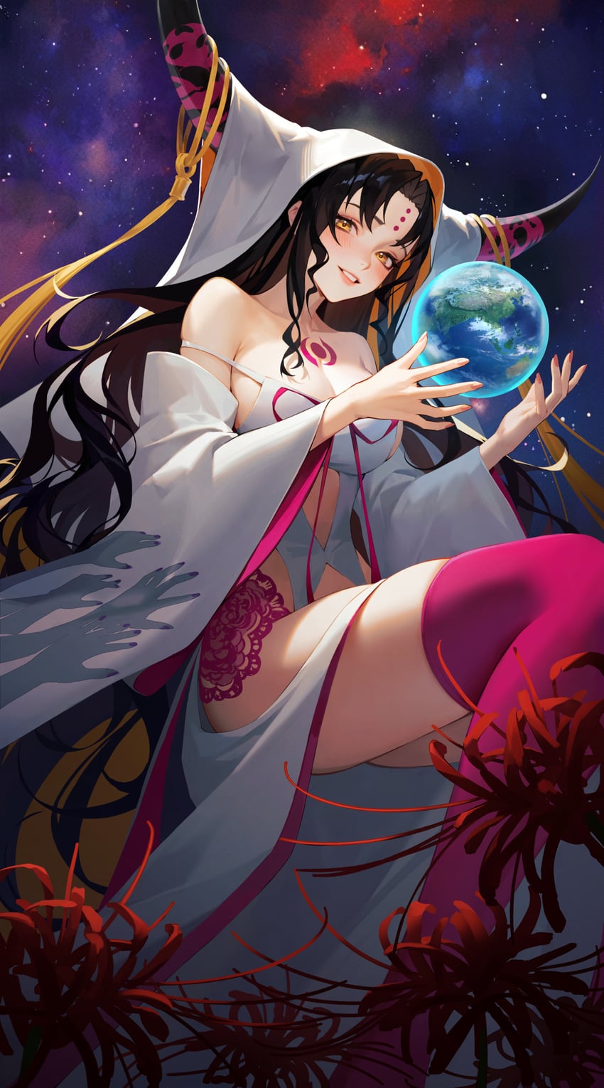 sessyoin kiara (fate and 1 more) drawn by iamc95