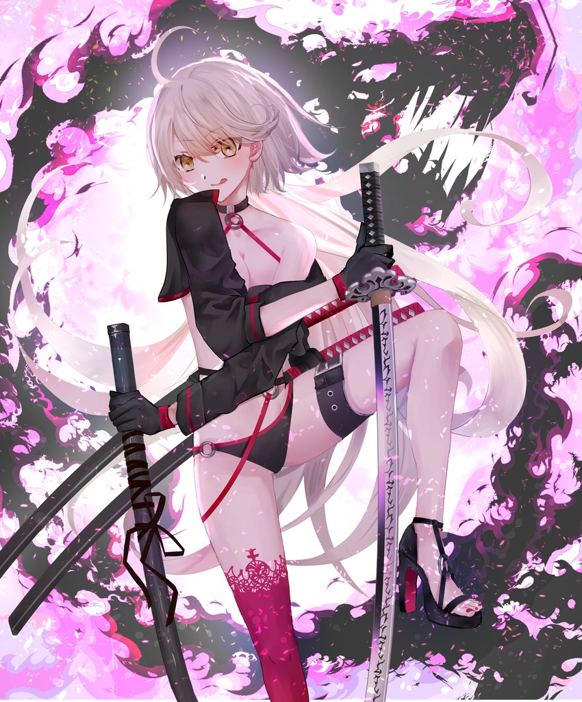jeanne d'arc alter (fate and 1 more) drawn by ruriyu