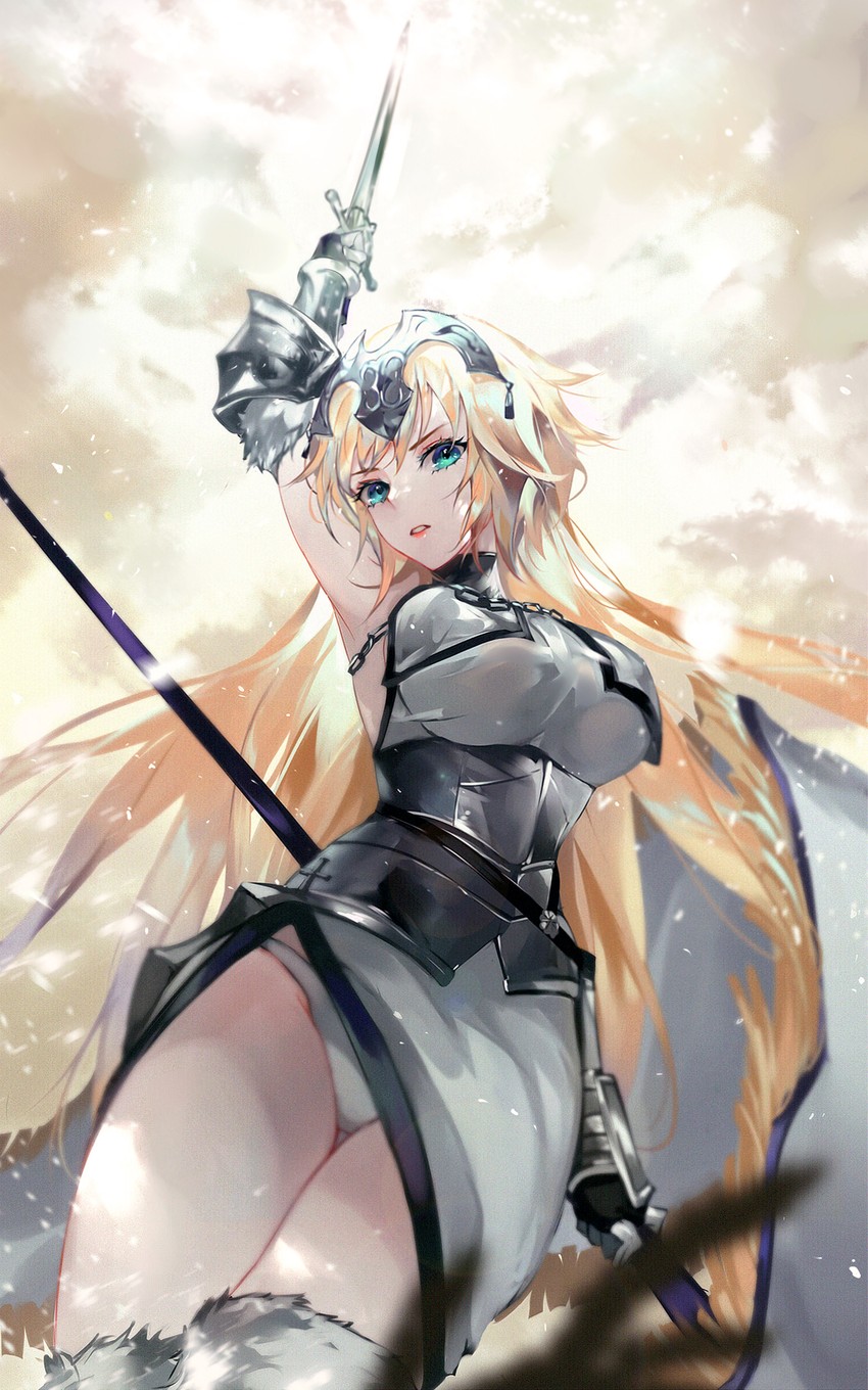 jeanne d'arc (fate and 1 more) drawn by vardan