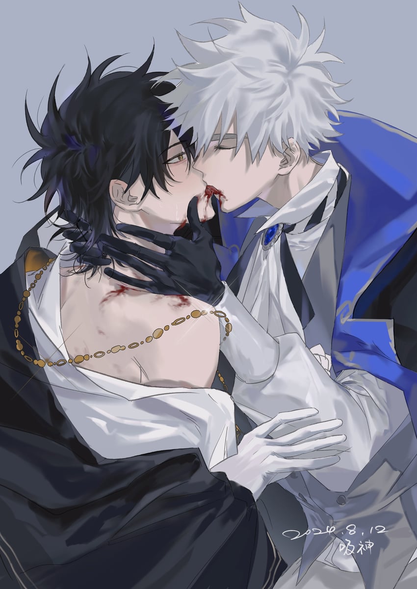 cheng xiaoshi and lu guang (shiguang dailiren) drawn by kouhai99153