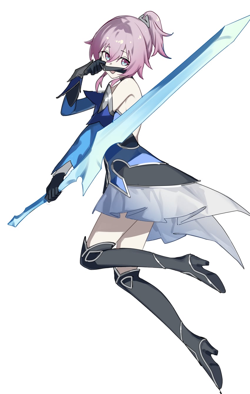 march 7th and jingliu (honkai and 1 more) drawn by vixsi_art