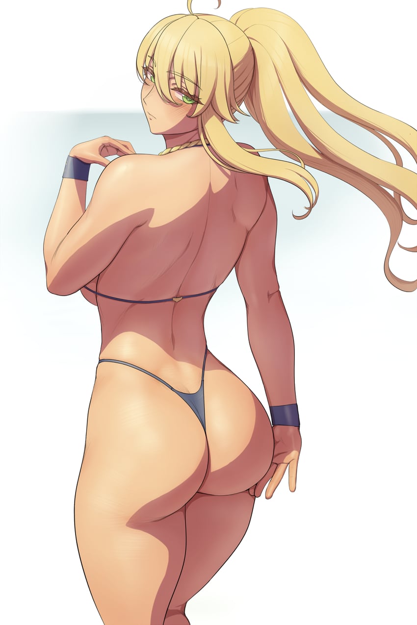 artoria pendragon (fate and 1 more) drawn by lvl_(sentrythe2310)