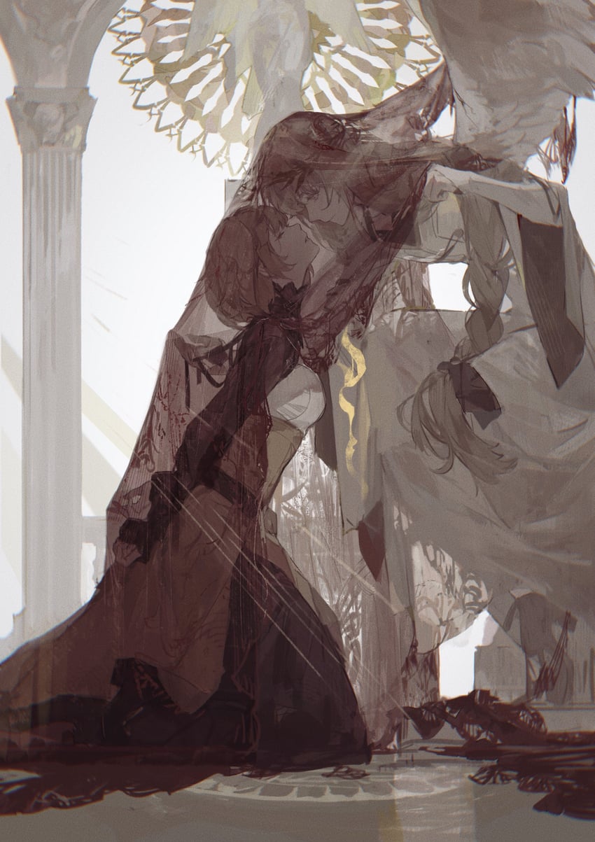 ceres and lucas proust (shuuen no virche) drawn by tansu49