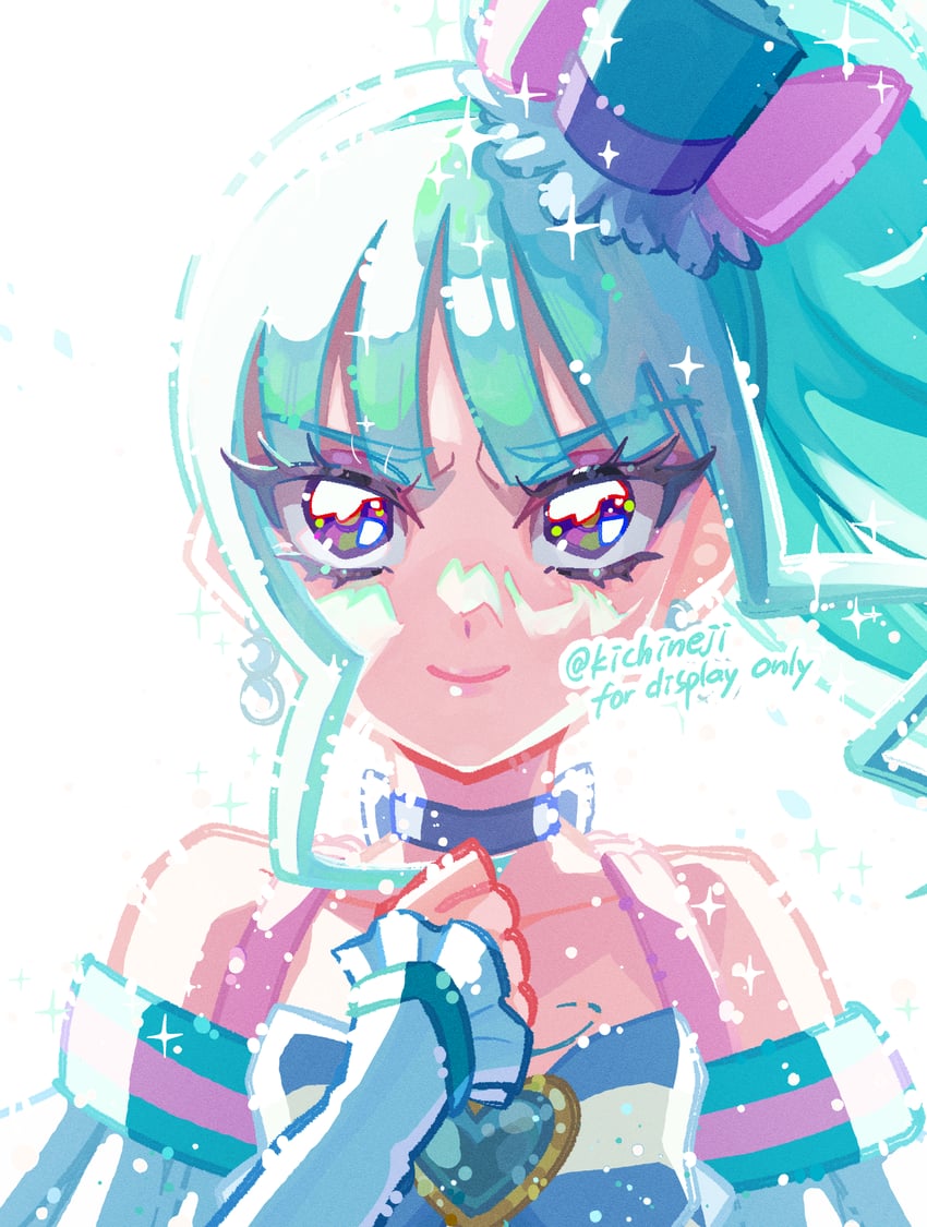 nekoyashiki mayu and cure lillian (precure and 1 more) drawn by kichineji